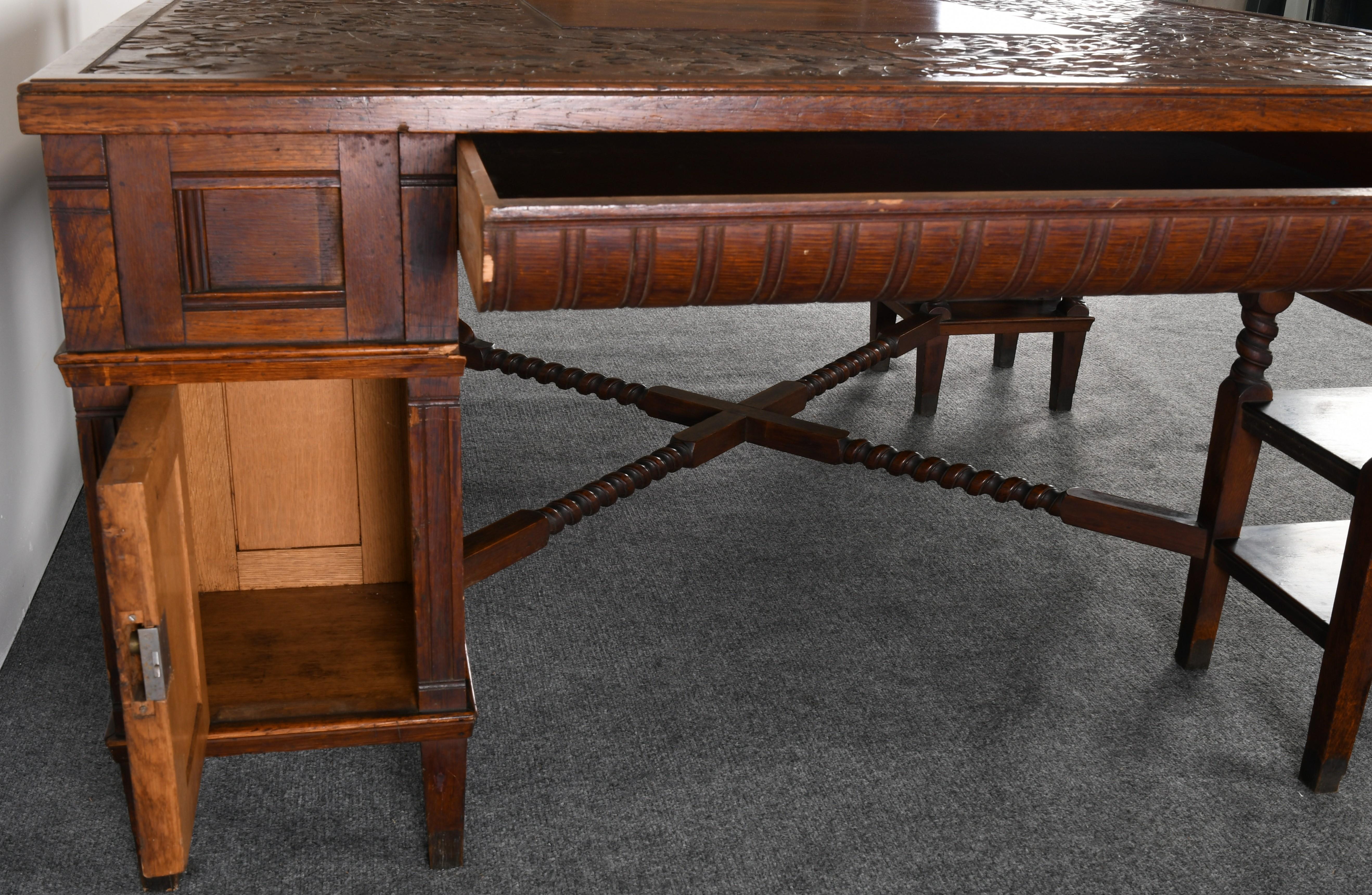 Alexander Graham Bell's Partner's Desk from the Birchbrow Mansion, 19th Century 1