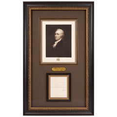 Alexander Hamilton Signed Treasury Department Letter, 1794