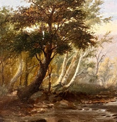 Hudson River School Adirondack-Landschaft