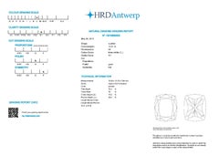 Alexander HRD zertifizierter 18 Karat Roségold Solitärring mit 0,01 Karat Diamant im Kissenschliff