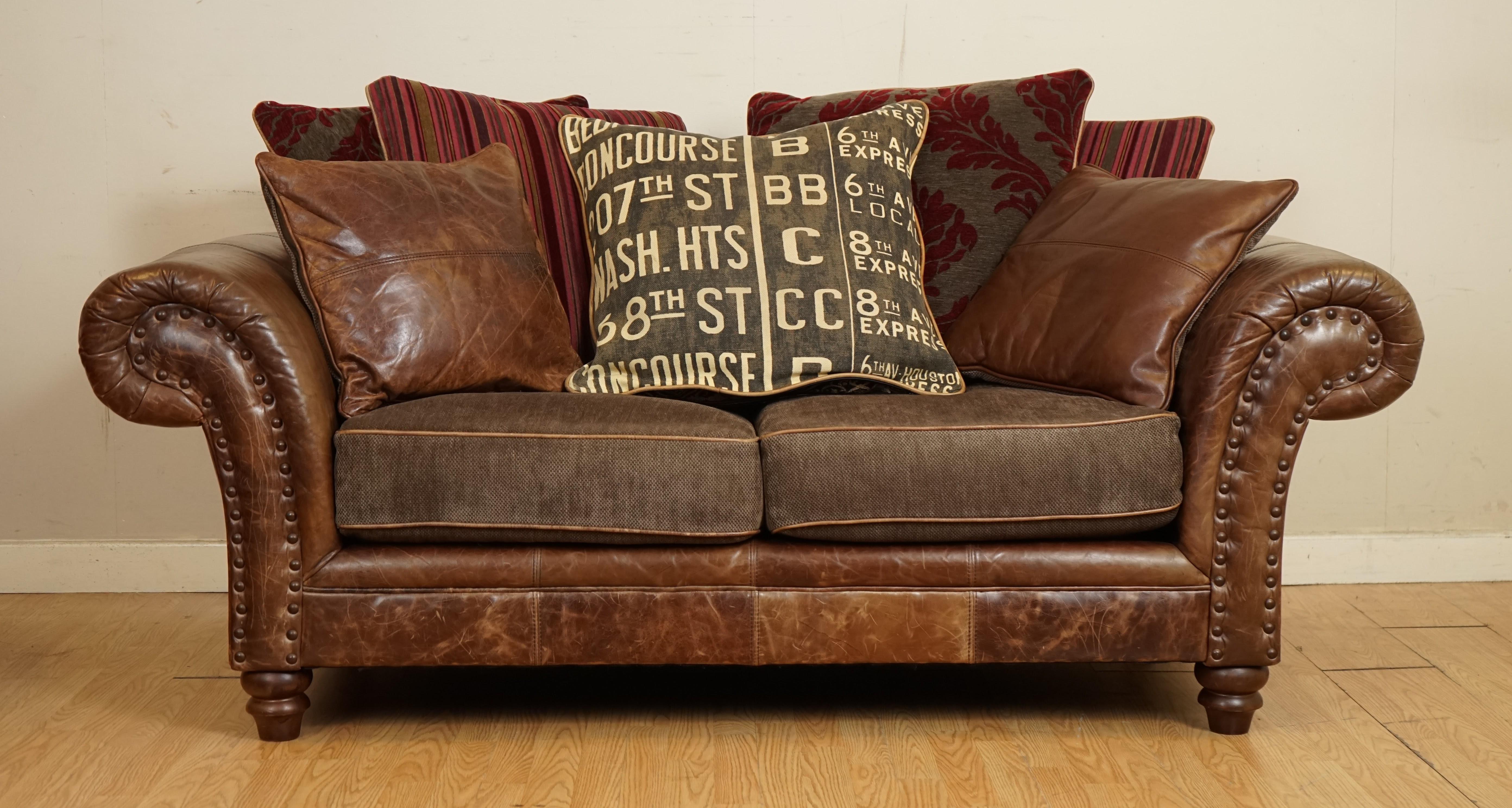 alexander and james leather sofa