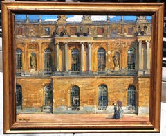 Palais de Versailles - Alexander Jamieson - British - 1910 - Oil on Canvas