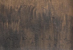 "Misty Bayou"  HAZE.  ONE OF HIS BEST Dated 1917 Alexander Drysdale (1870-1934)