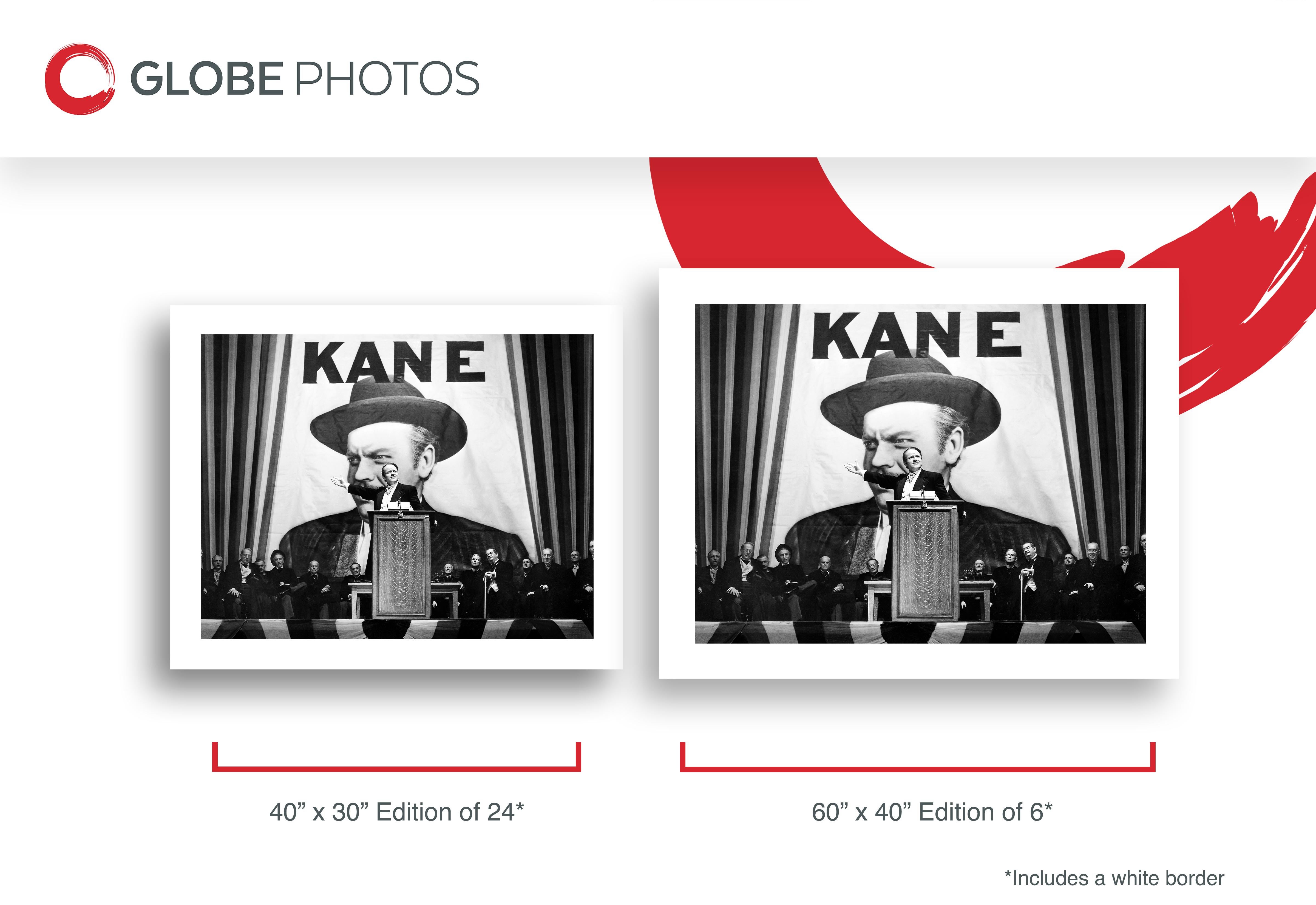 Scena iconica di Citizen Kane - Black and White Photograph Nero di Alexander Kahle