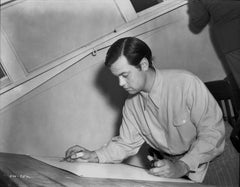 Orson Welles: Drafting and Writing Fine Art Print