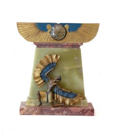 Reloj de chimenea Art Déco Alexander Kéléty