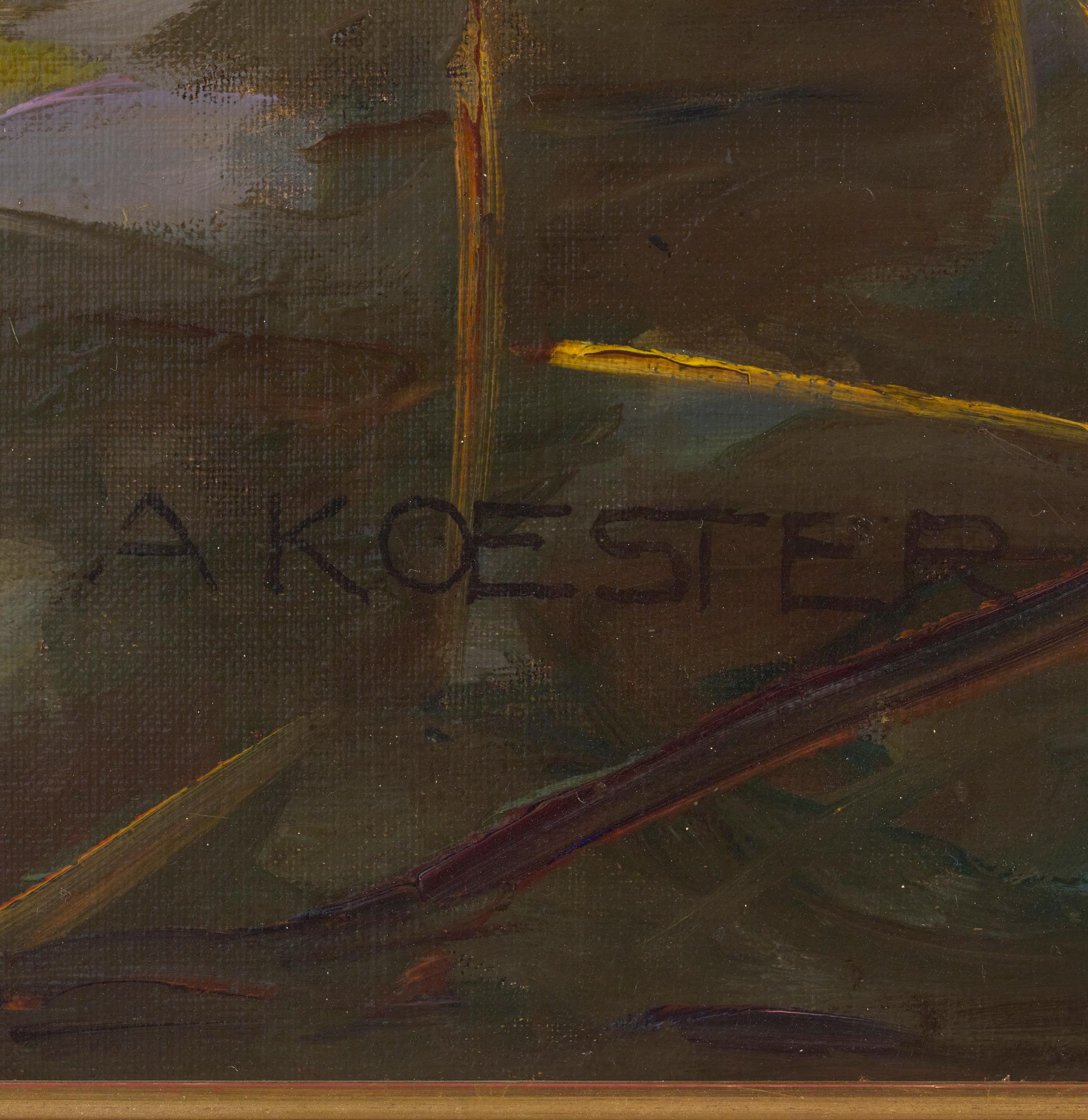 Patos en un estanque por Alexander Koester en venta 4
