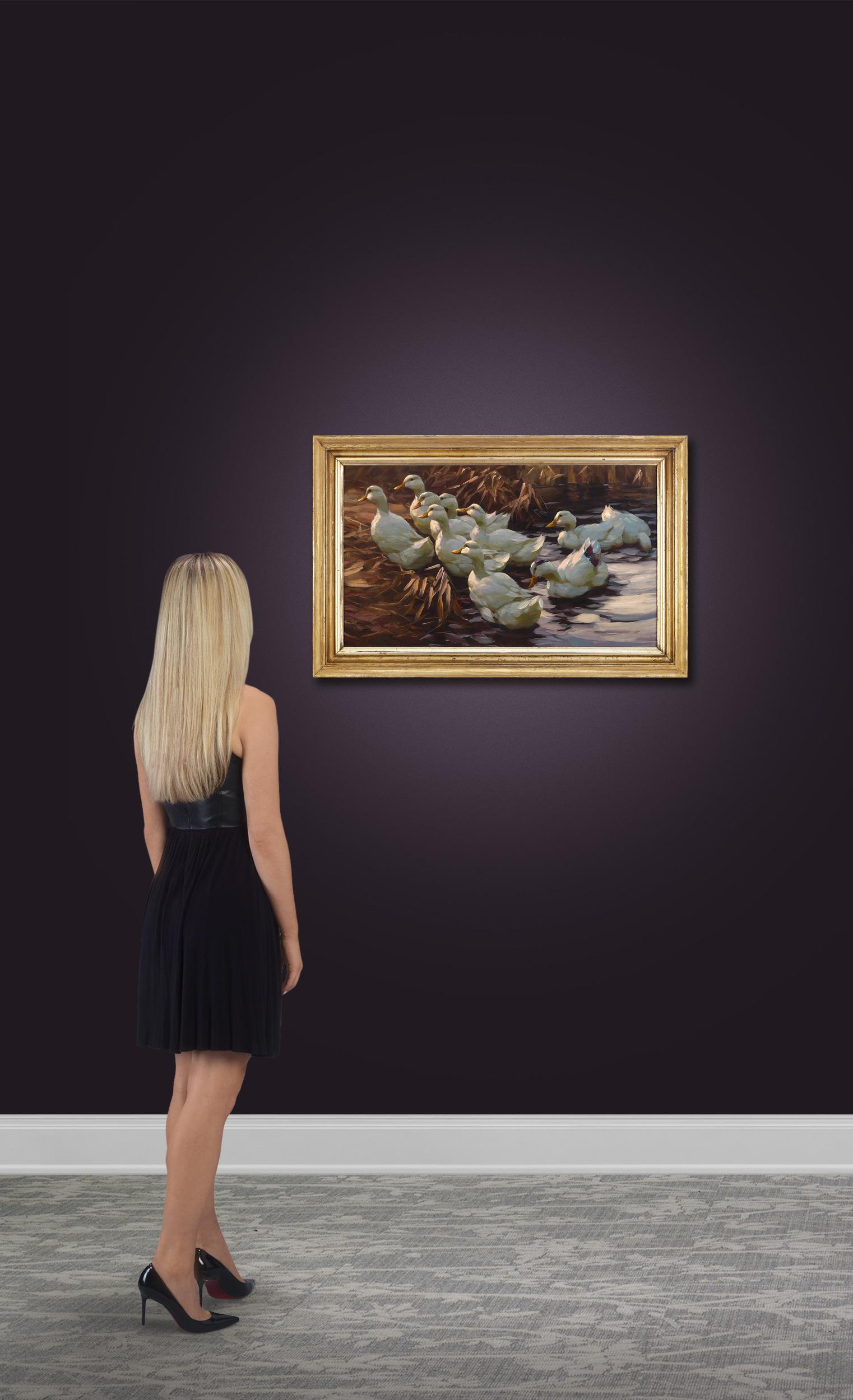 Les canards quittant l'eau par Alexander Koester 5