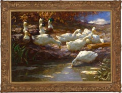 Zwölf Enten am Brünnel by Alexander Koester