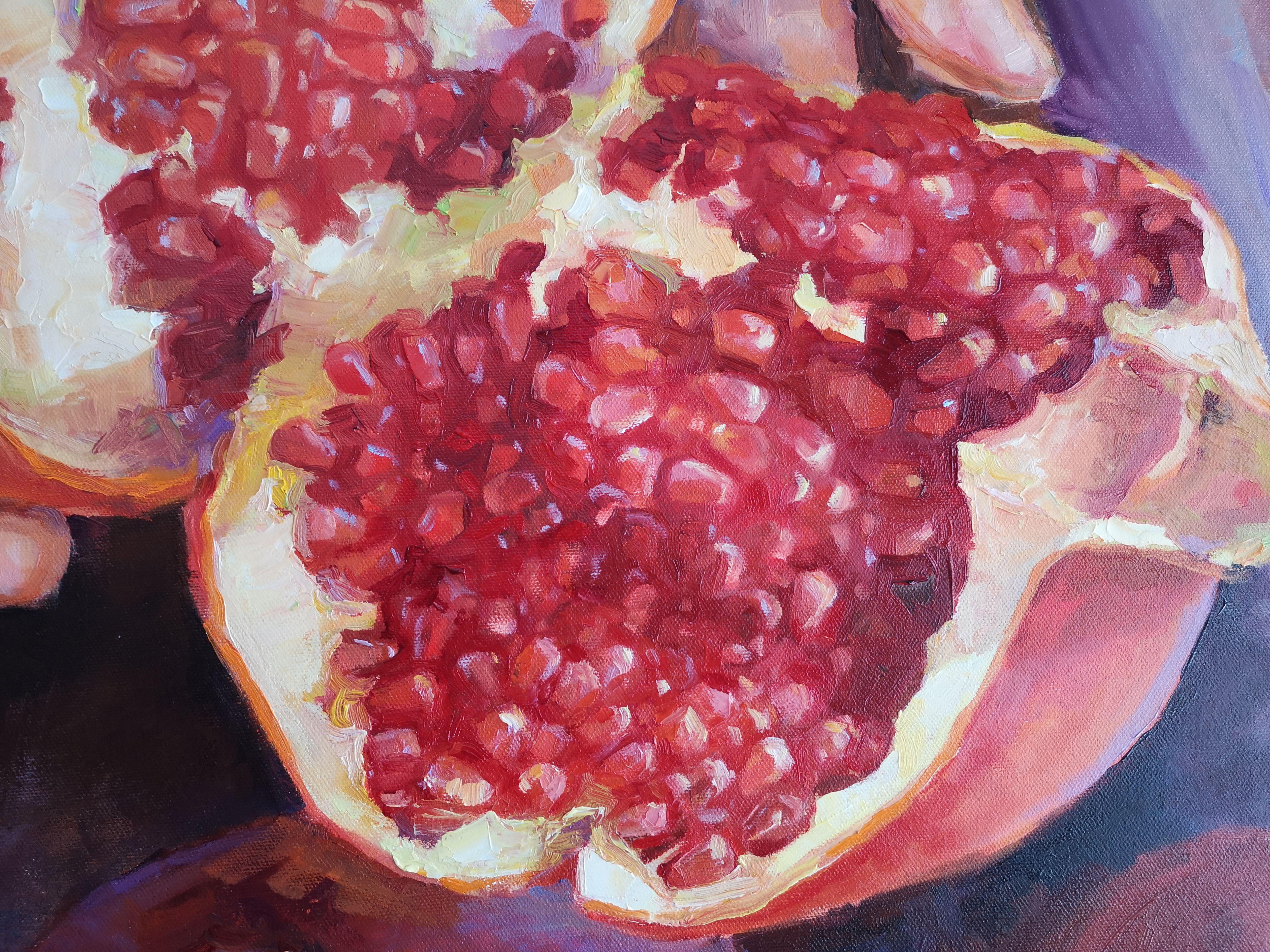 Magic of Life #3 (30x40x1.5''), Painting, Oil on Canvas For Sale 2