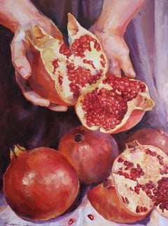 Magic of Life #3 (30x40x1.5''), Painting, Oil on Canvas
