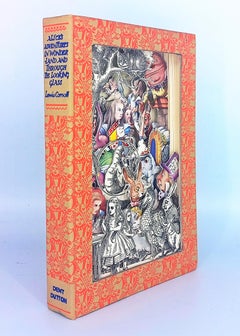 American Contemporary Book Sculpture by Alexander Korzer-Robinson - Alice in