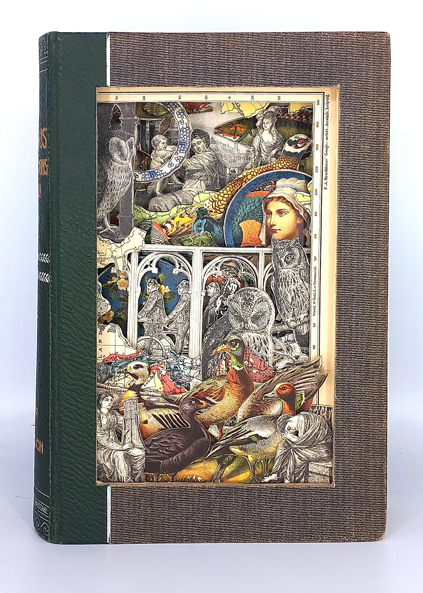 Escultura-libro contemporánea americana de Alexander Korzer-Robinson - Brockhaus 6 en venta 3