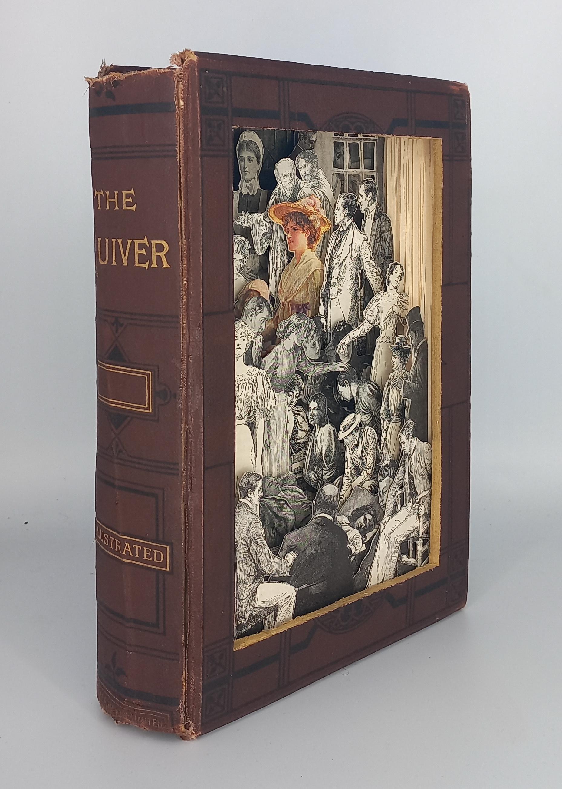 Sculpture de livre contemporaine américaine d'Alexander Korzer-Robinson - The Quiver 2 en vente 3