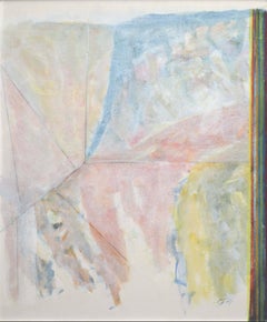 Abstraction #13, Acquerello astratto a tecnica mista su carta di Alexander Kwiat