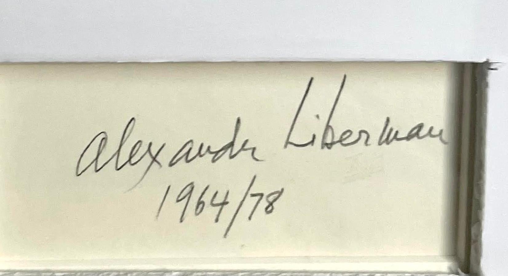 Mark Rothko 1964 (Fotografisches Porträt, handsigniert von Alexander Liberman) 5