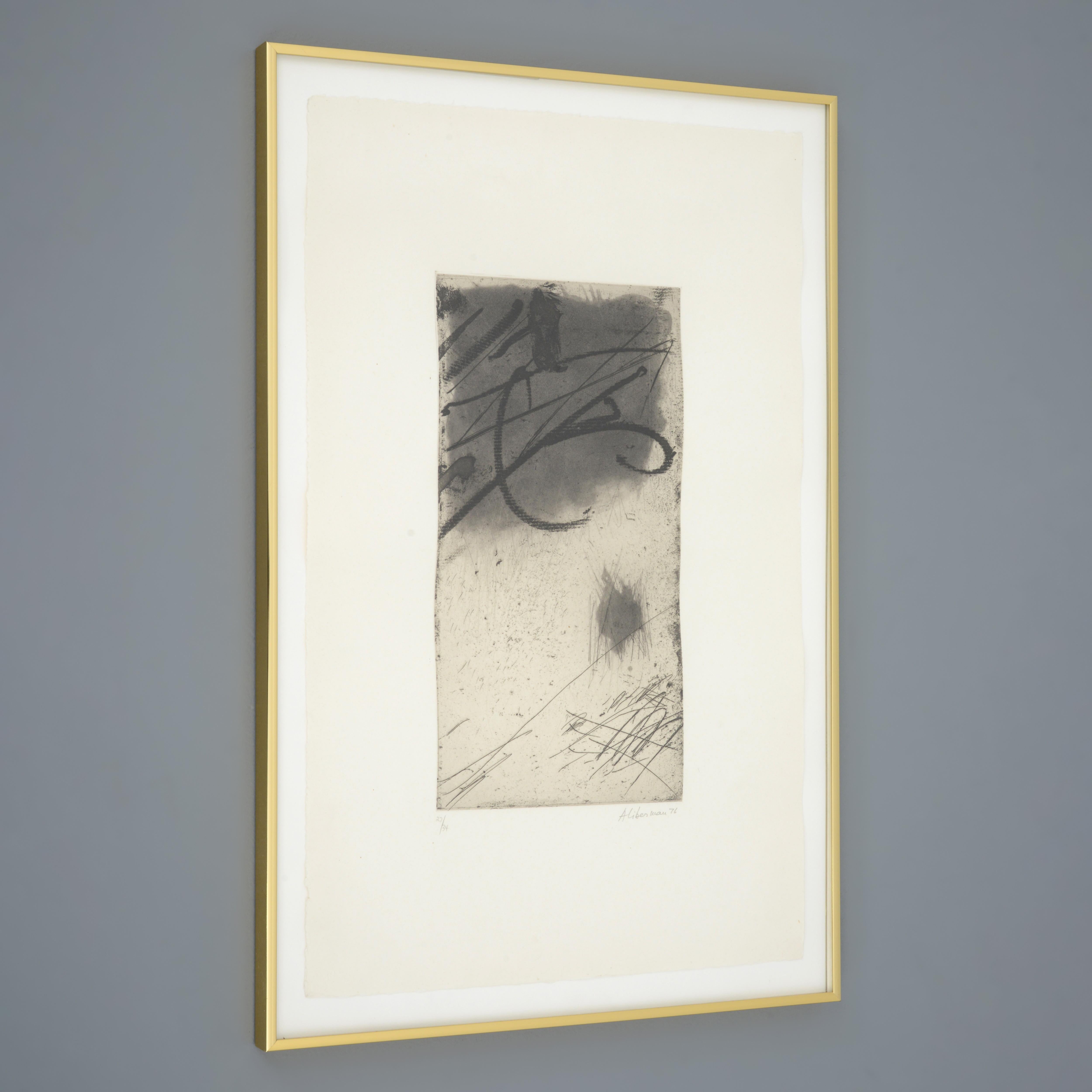 Alexander Liberman CARTELLA Print For Sale 1