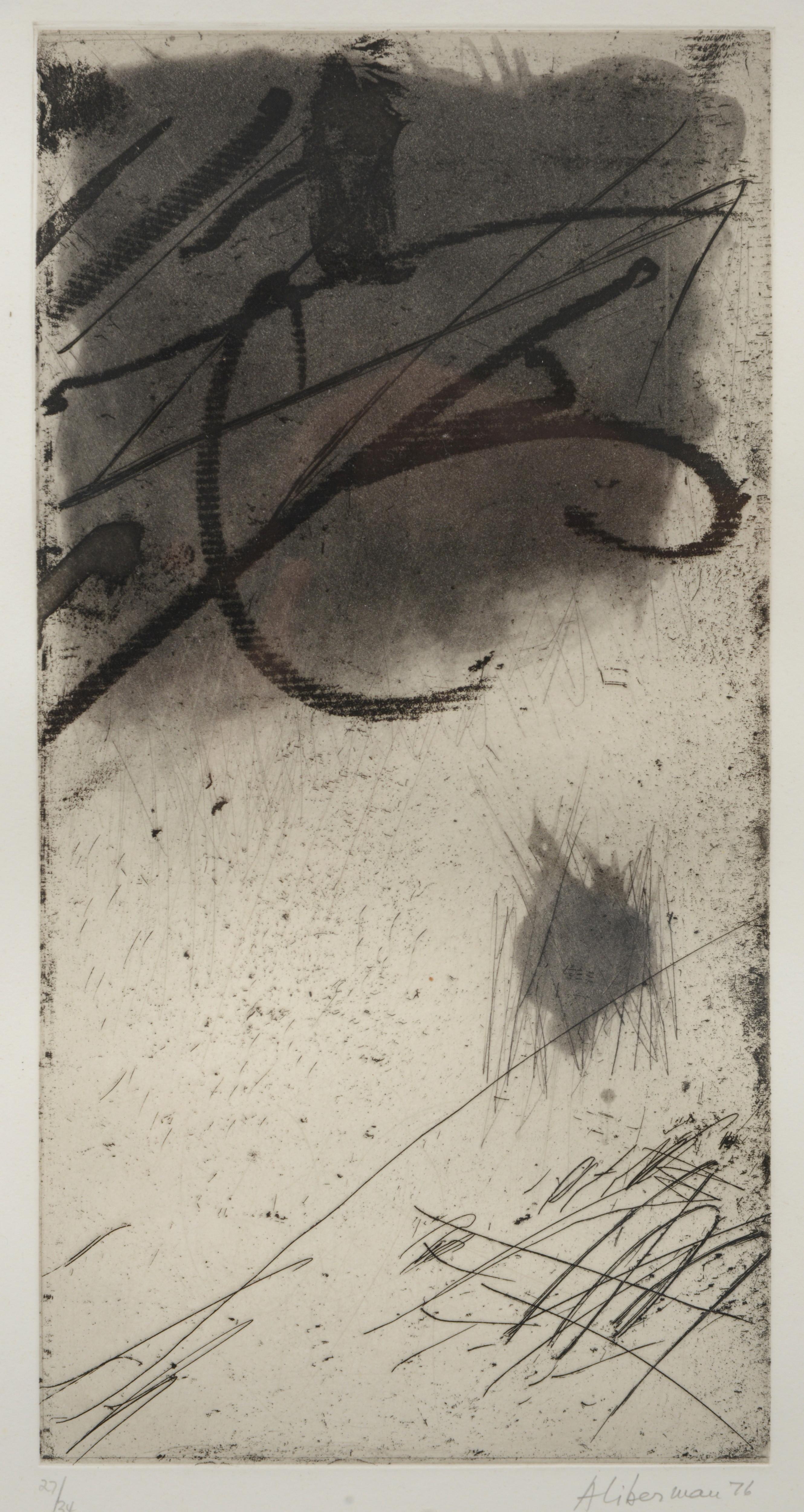 Alexander Liberman CARTELLA Print For Sale 2