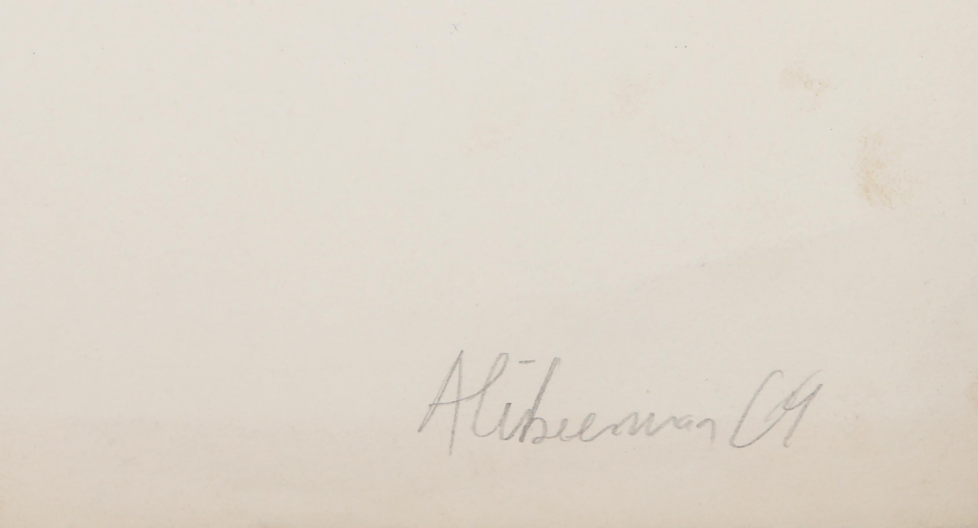 Cartello stradale, litografia astratta di Alexander Liberman in vendita 3