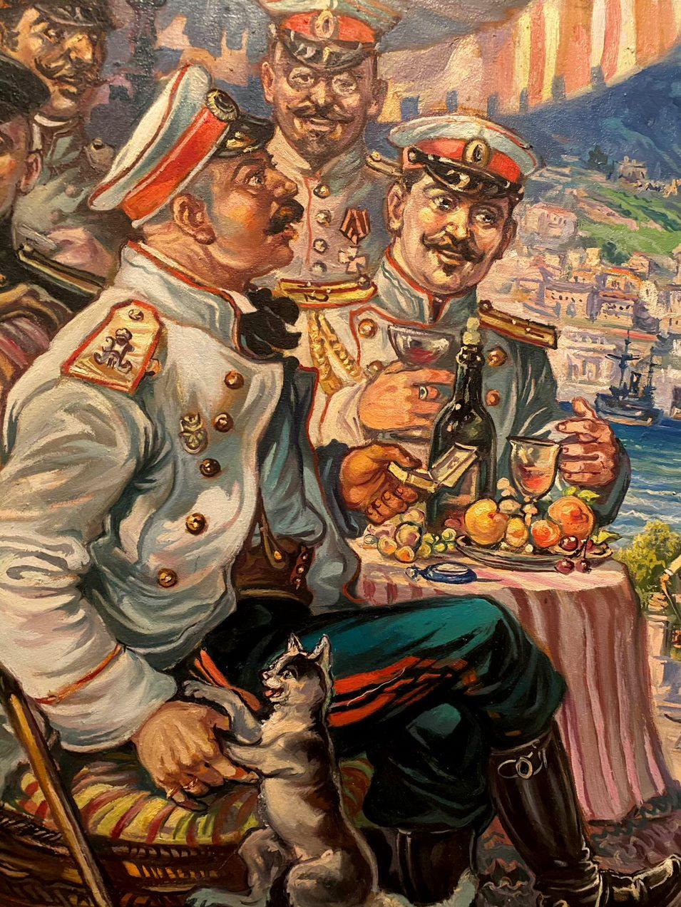 Arte figurativa Pittura ad olio originale, pronta da appendere
Artista: Alexander Litvinov
Lavoro: Pittura a olio originale, opera d'arte fatta a mano, unica nel suo genere 
Mezzo: Olio su tela
Stile: Classico figurativo
Anno: 2004
Titolo: Anno