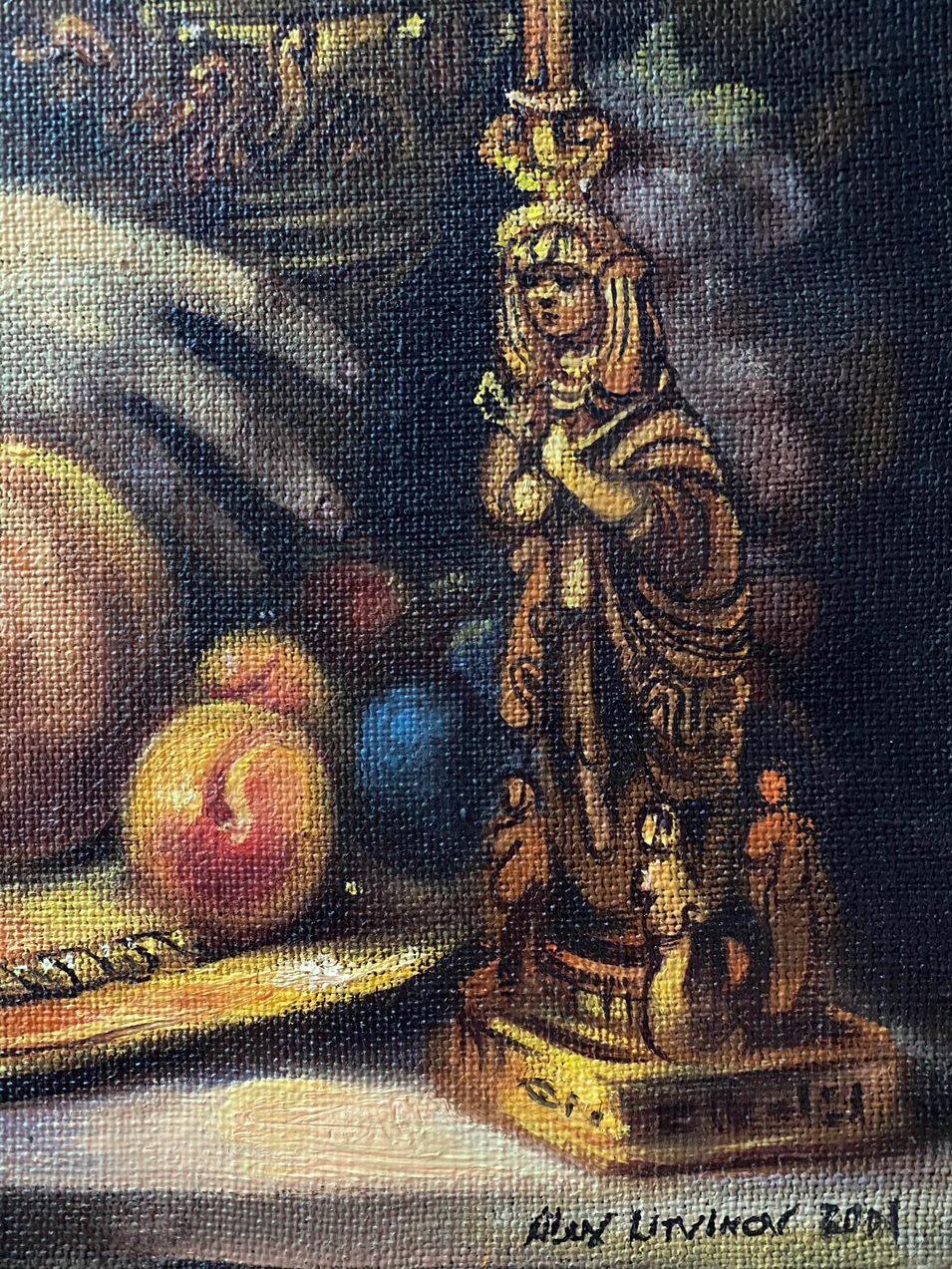 Cleopatra, Classic art, Original oil Painting, Ready to Hang For Sale 5