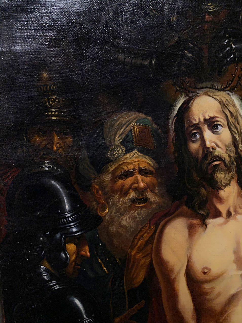 Künstler: Alexander Litwinow
Werk: Original-Ölgemälde, handgefertigtes Kunstwerk, ein Unikat 
Medium: Öl auf Leinwand
Stil: Klassisch figurativ
Jahr: 1997
Titel: Dornenkrone
Größe: 24