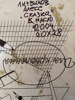 Fairy tale, Original oil Painting, Ready to Hang