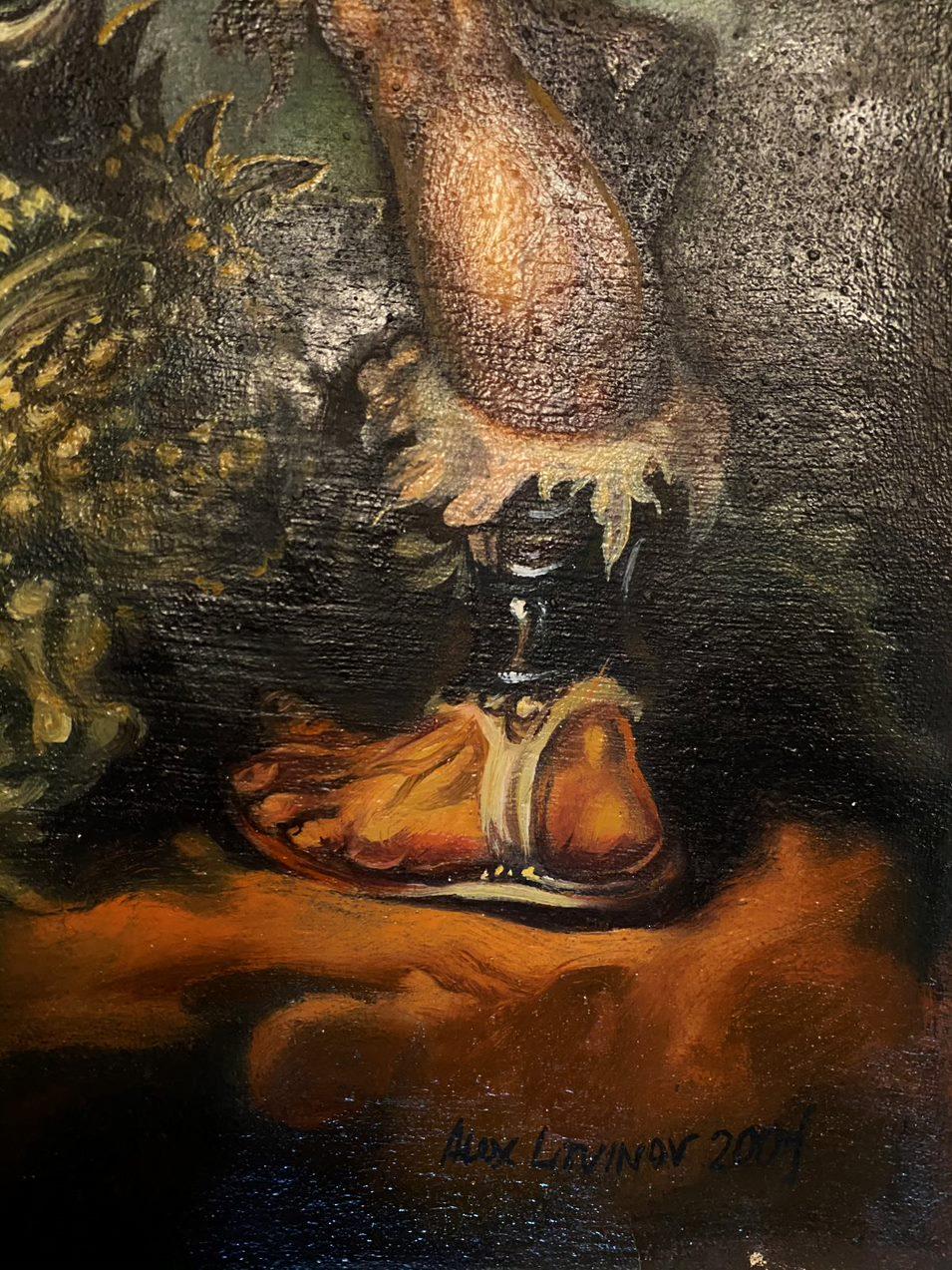 Fantasía, Arte clásico, Figurativo, Pintura al óleo original, Listo para colgar en venta 7