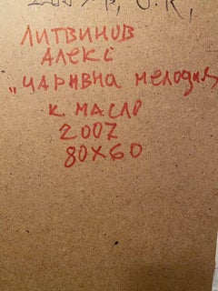 Princess Melodia, Figurative, Original oil Painting, Ready to Hang