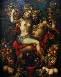 Temptation, Figurative, Original oil Painting, Ready to Hang