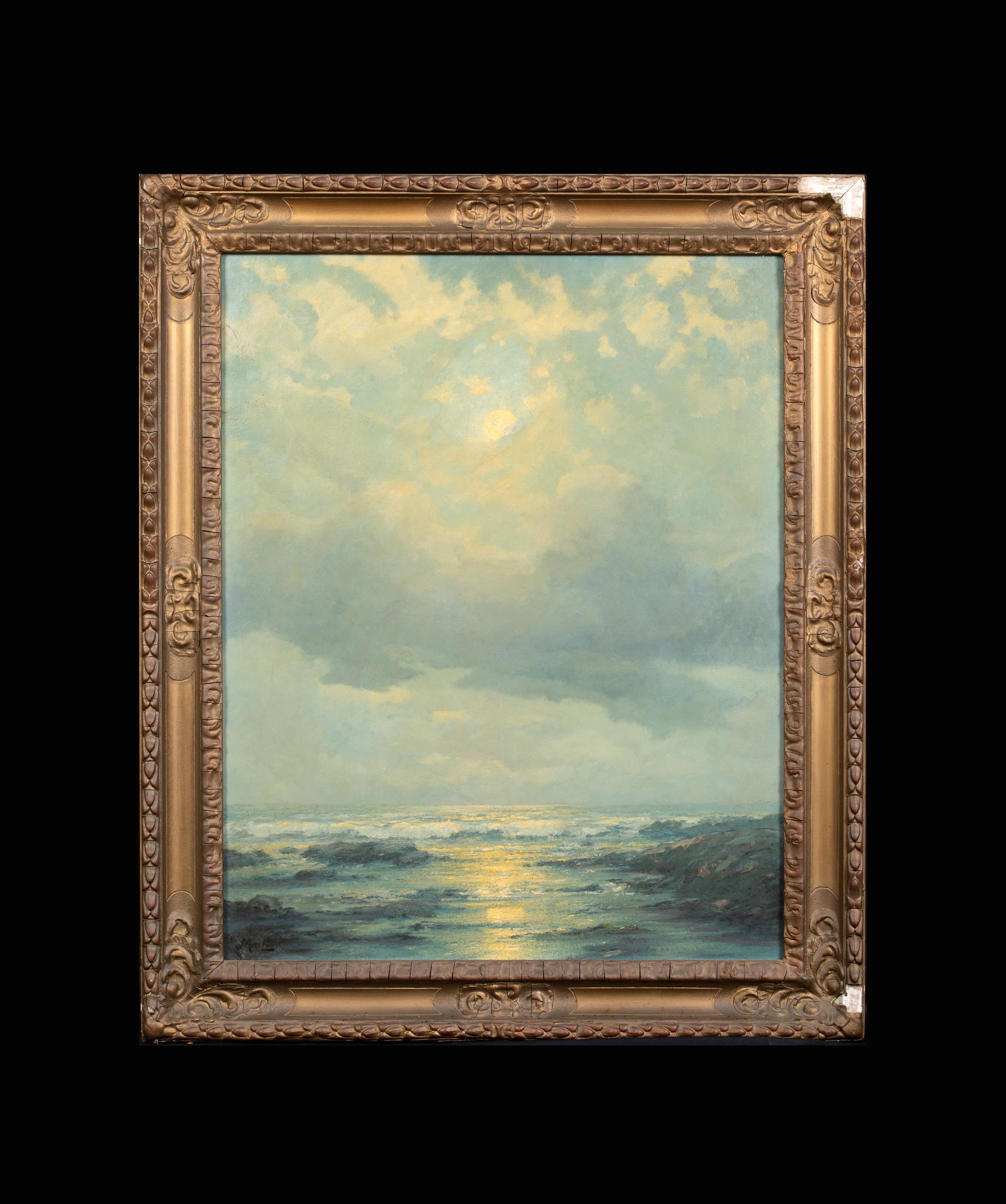 La mer au bord de l'étoile, XIXe siècle - Painting de alexander maclean