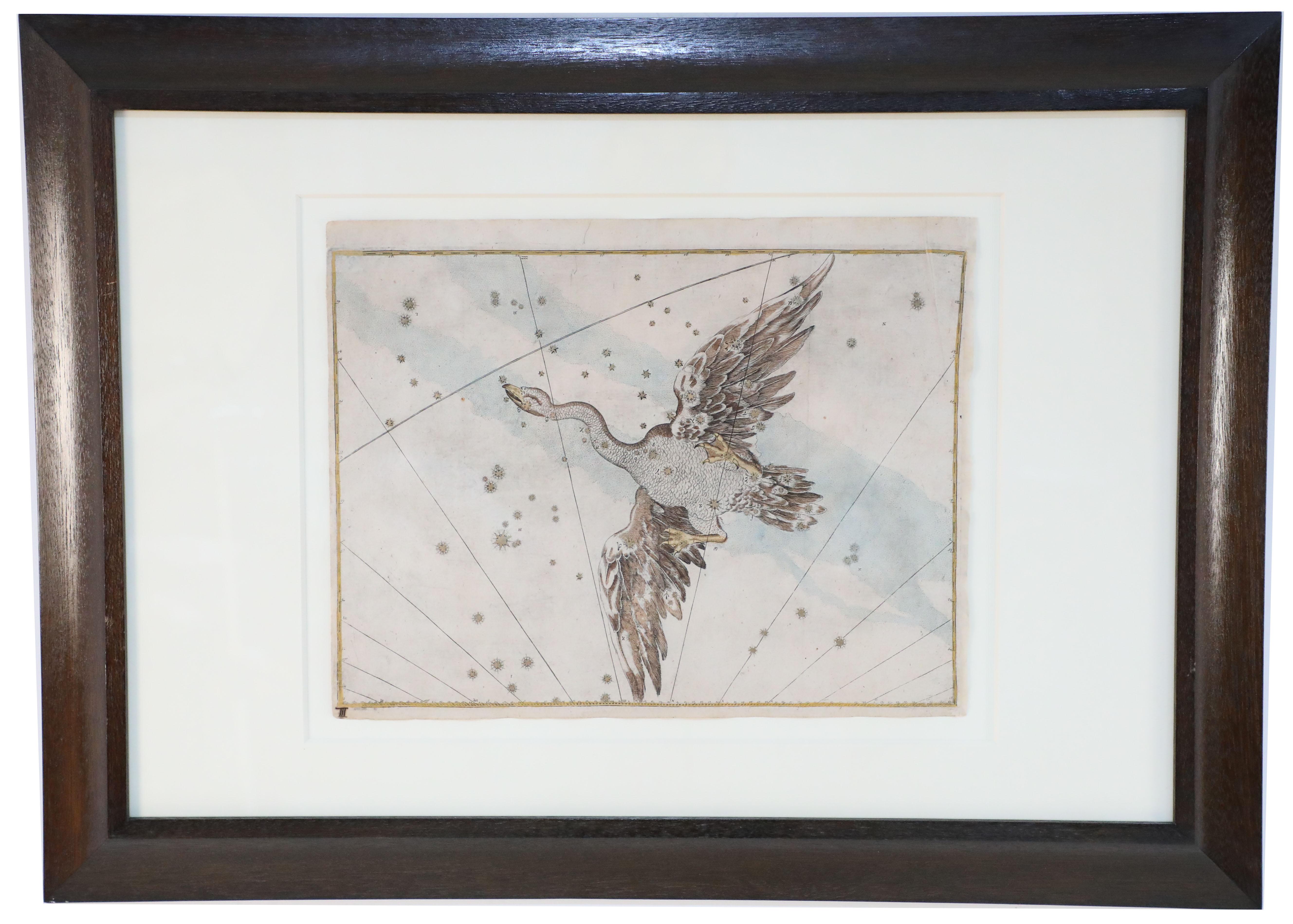 Alexander Mair Renaissance Handkolorierte Gravuren von Sternkarten aus der Astronomie im Angebot 15