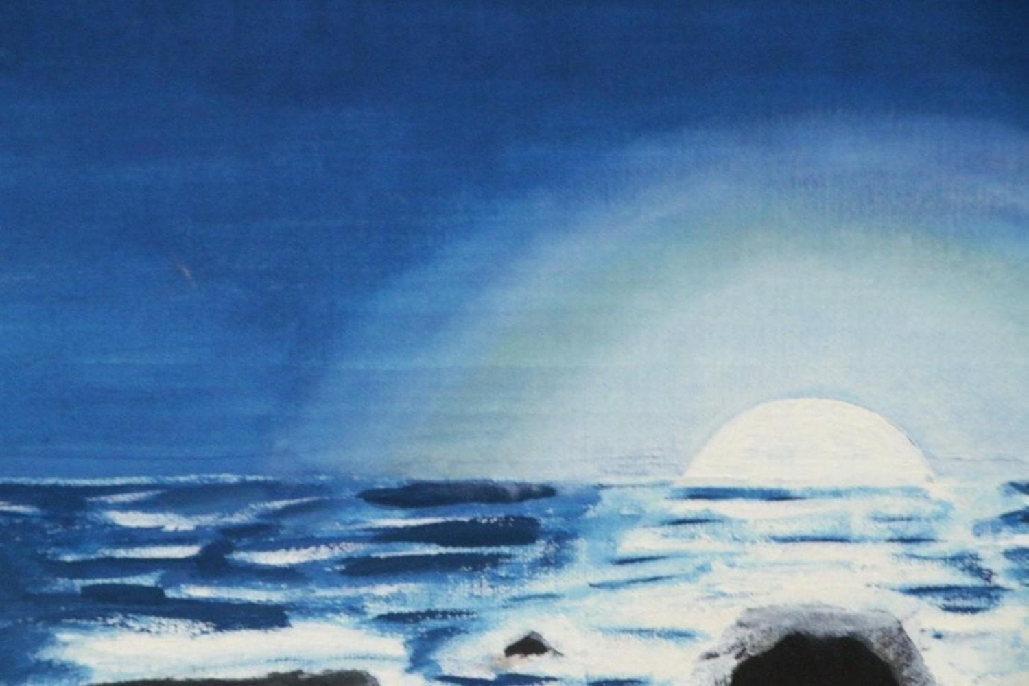 Expressionist Alexander Maldonado Seascape Oil Painting 