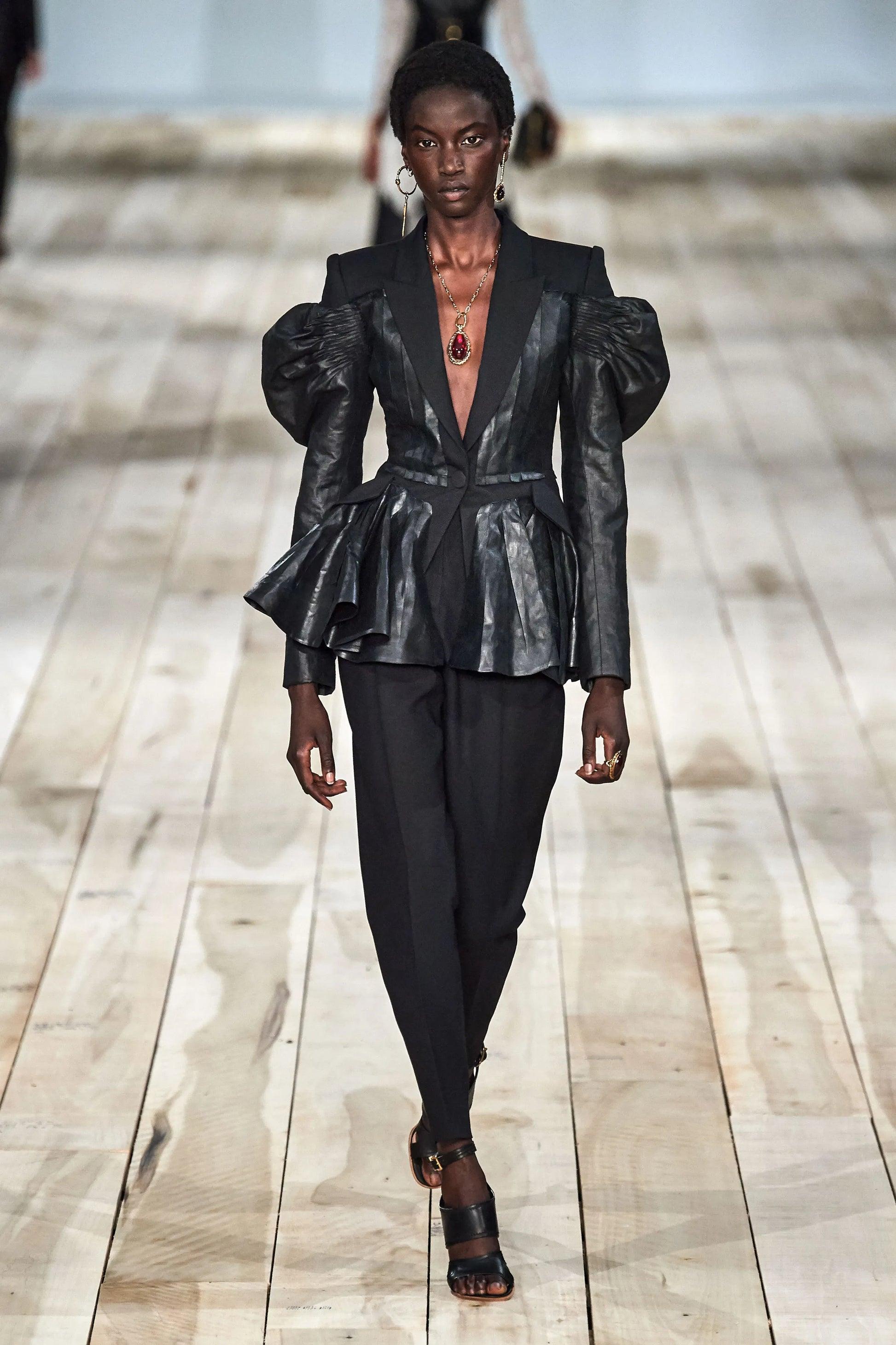 Alexander Mc Queen Blended Silk and Wool Jacket Spring, 2020 5