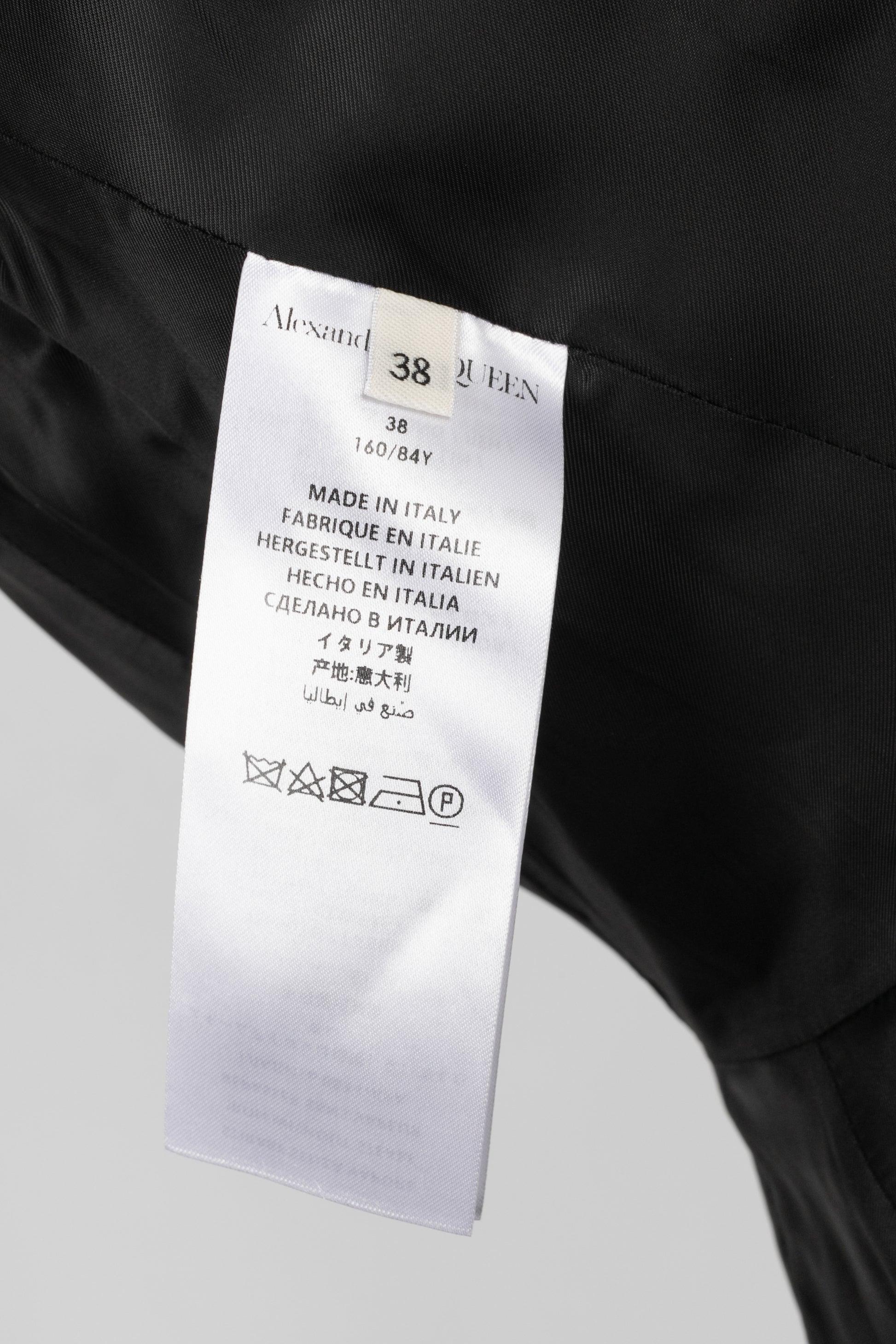 Alexander Mc Queen Blended Silk and Wool Jacket Spring, 2020 3