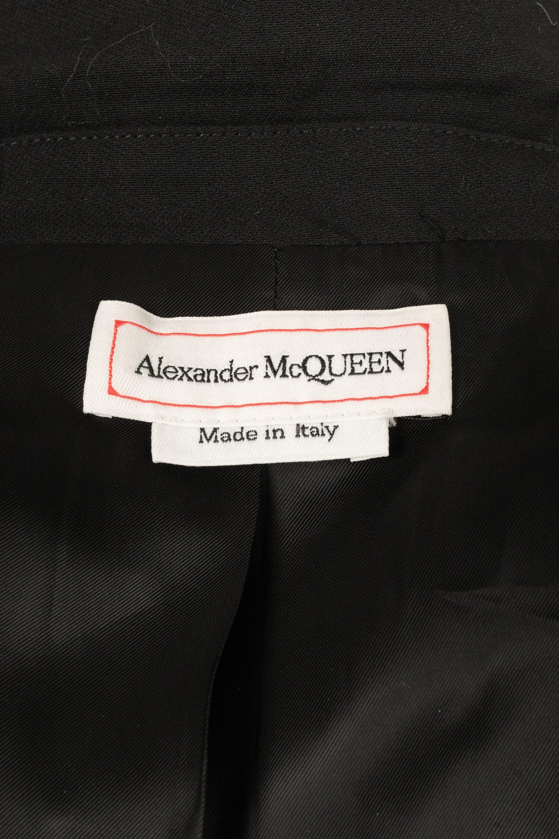 Alexander Mc Queen Blended Silk and Wool Jacket Spring, 2020 4