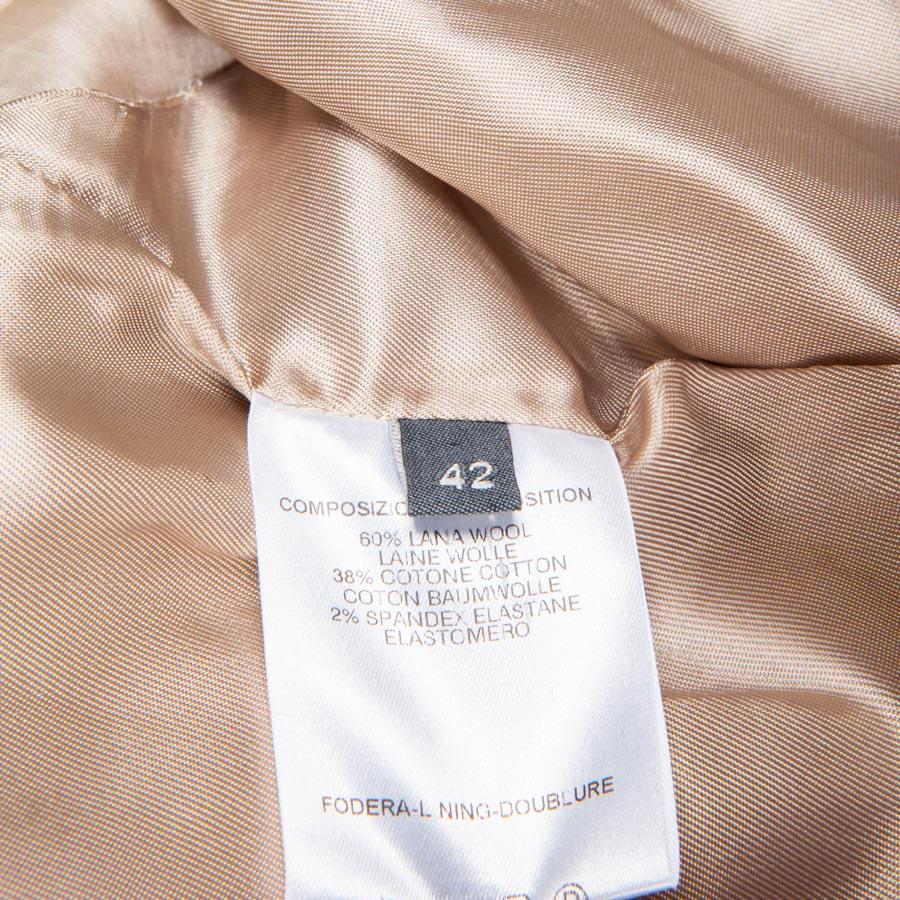 ALEXANDER MC QUEEN Cotton Beige Suit 4