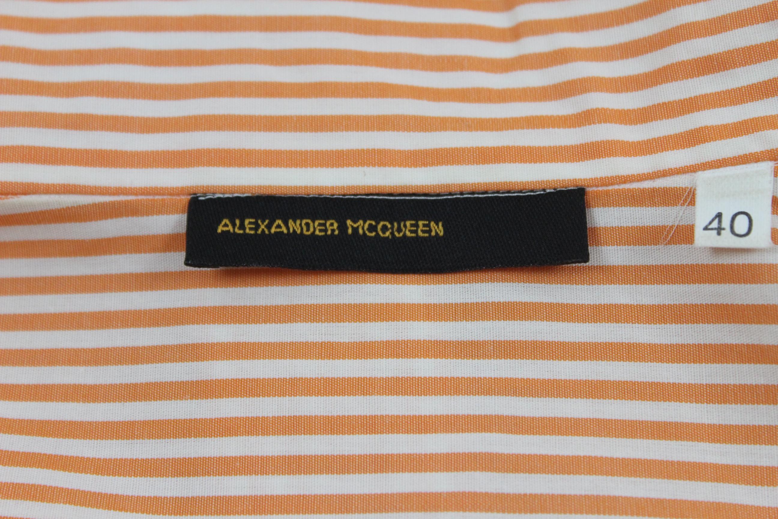 Alexander McQueen 1995 Extended Collar Shirt  10