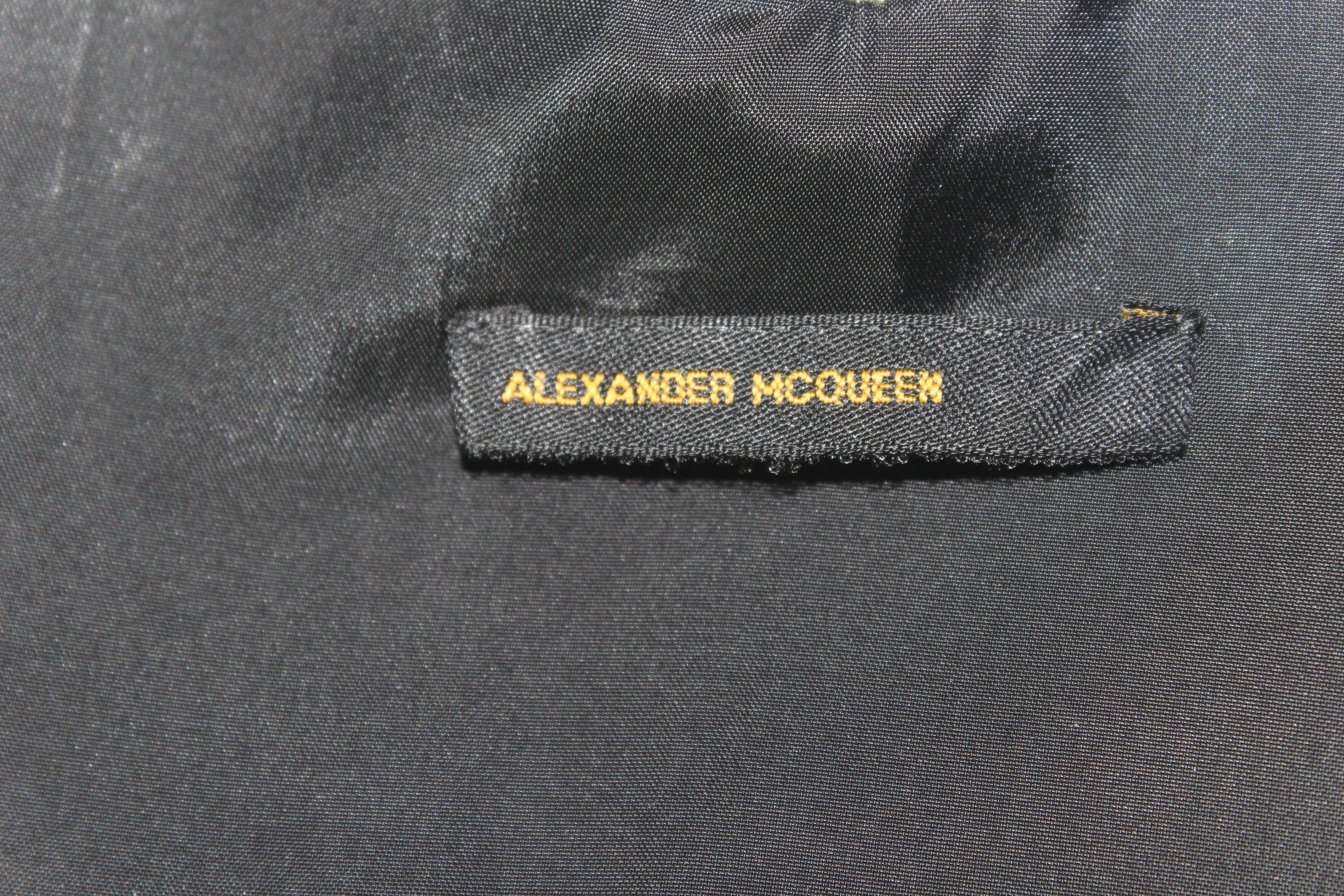Alexander McQueen 1998 Collection Fitted Dress For Sale 7