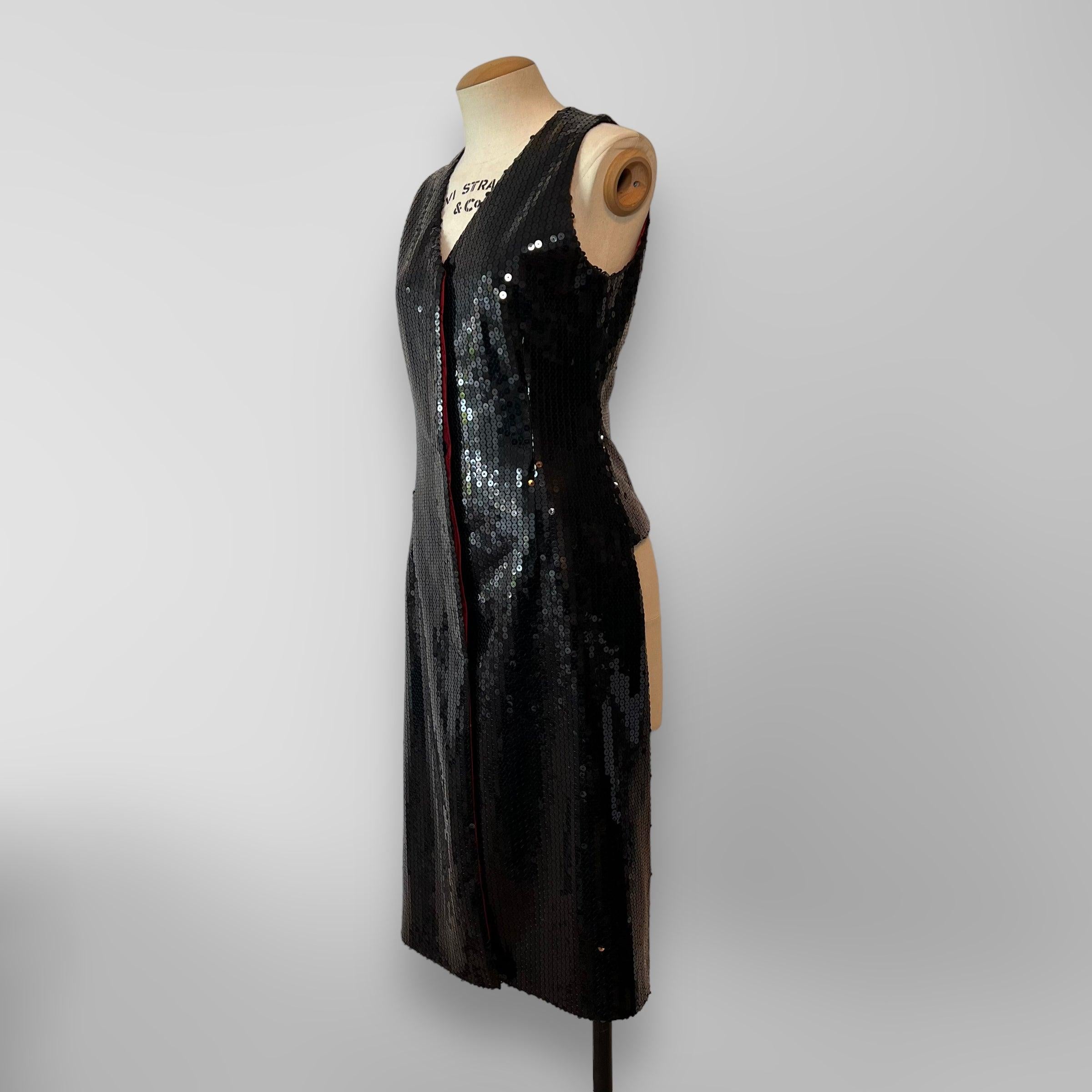 Women's or Men's Alexander McQueen 1998 Joann sequin vest