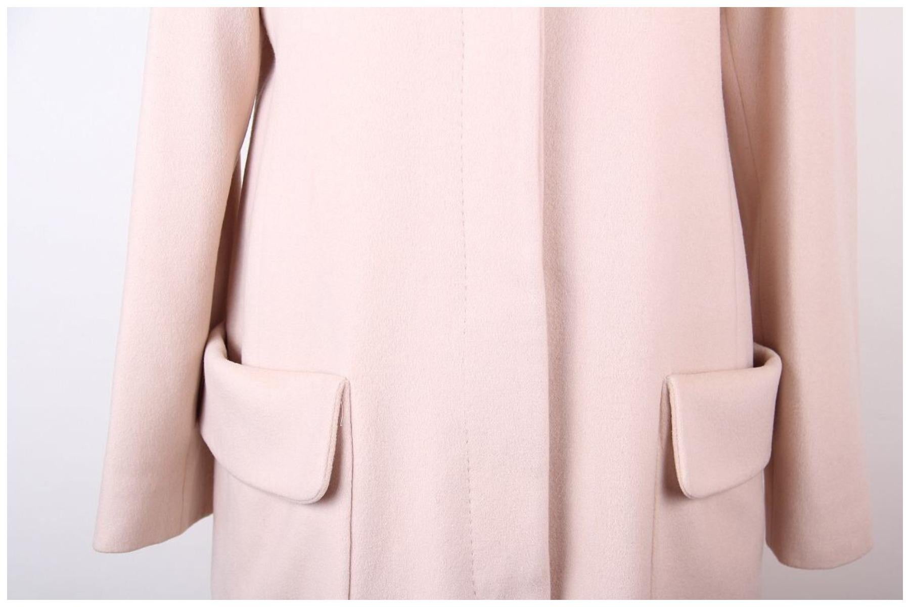 Alexander McQueen 2004 cashmere Coat Jacket 42 it For Sale 5