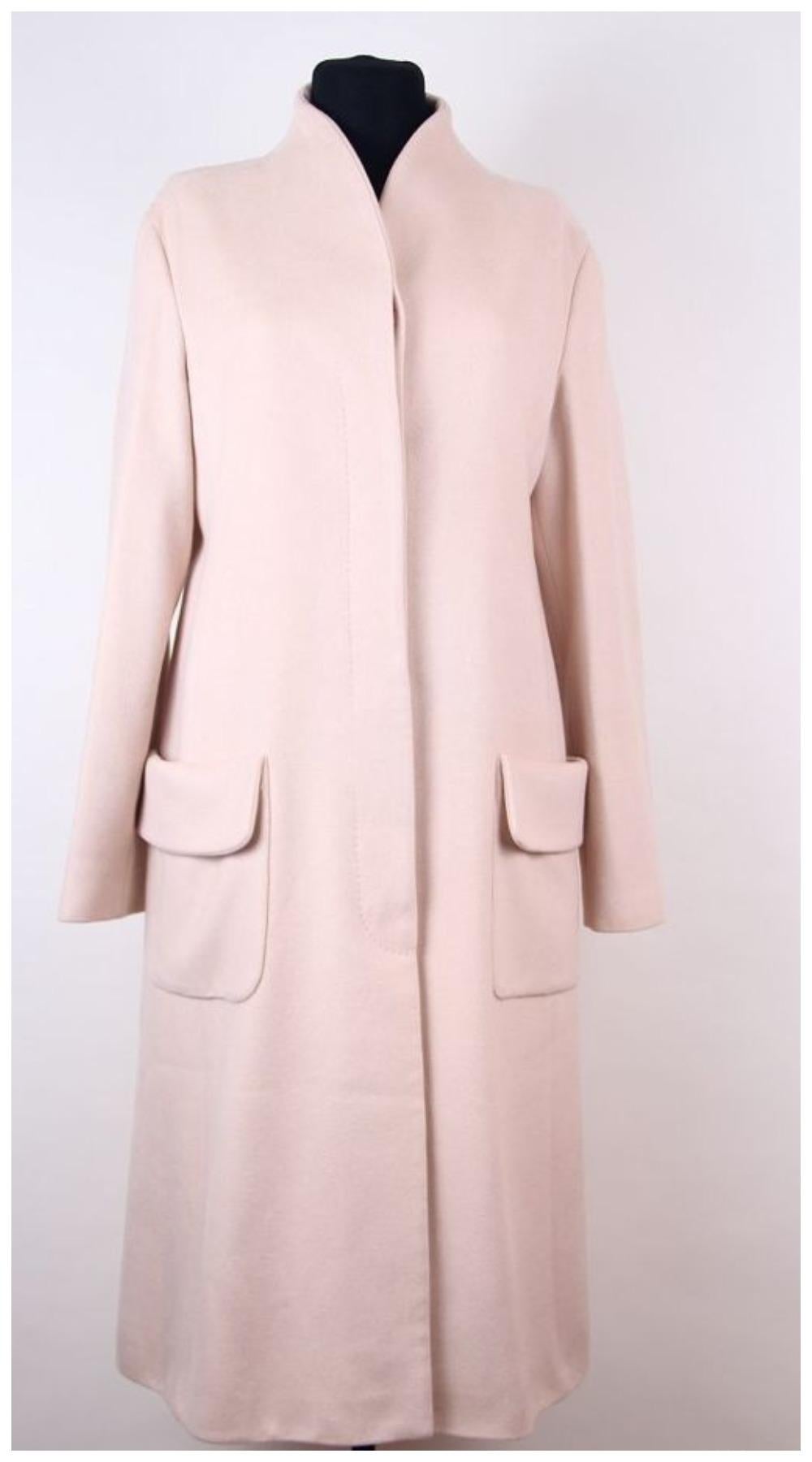 Alexander McQueen 2004 cashmere Coat Jacket 42 it For Sale 6