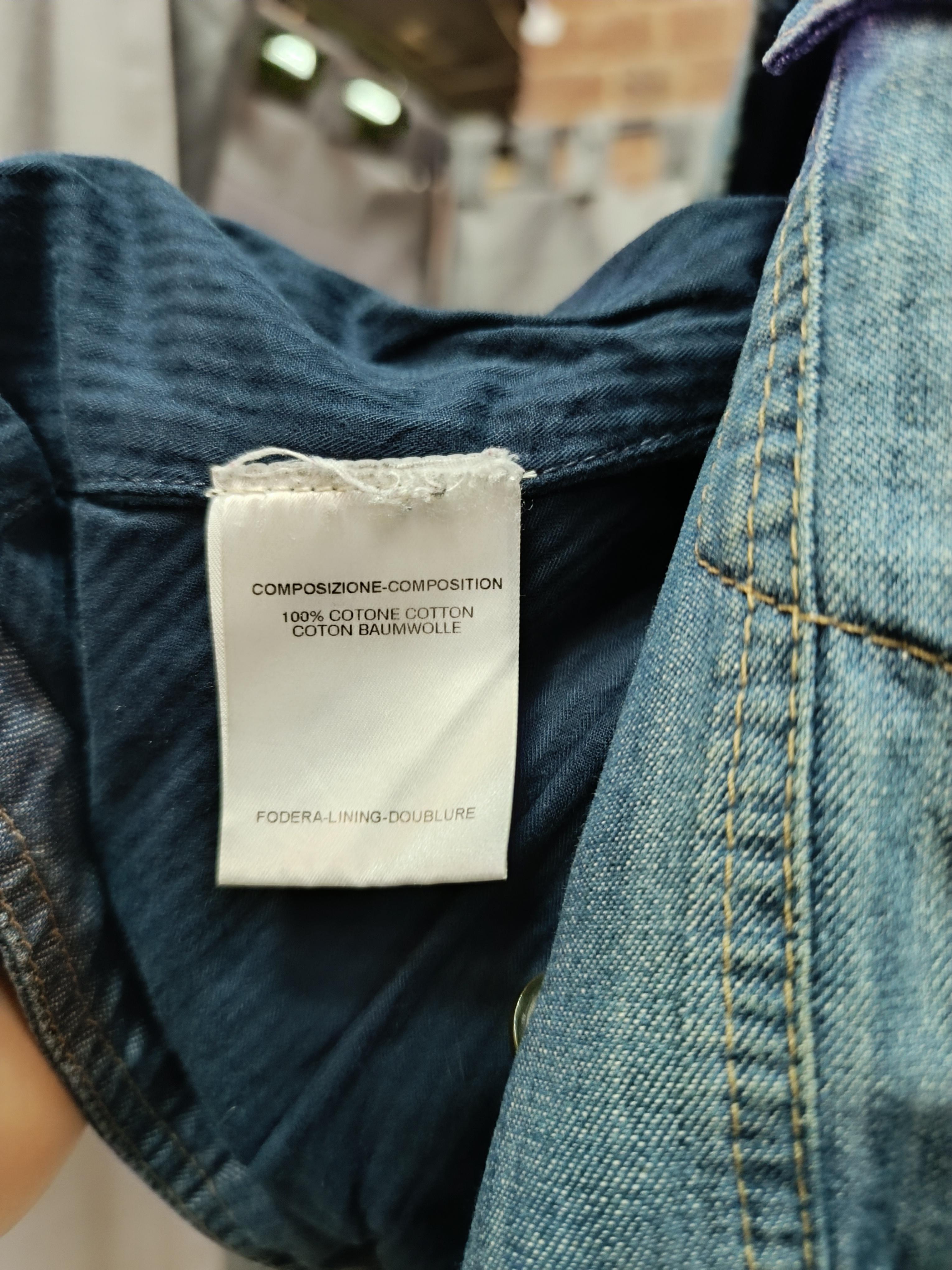 Alexander McQueen 2004 denim jacket For Sale 8