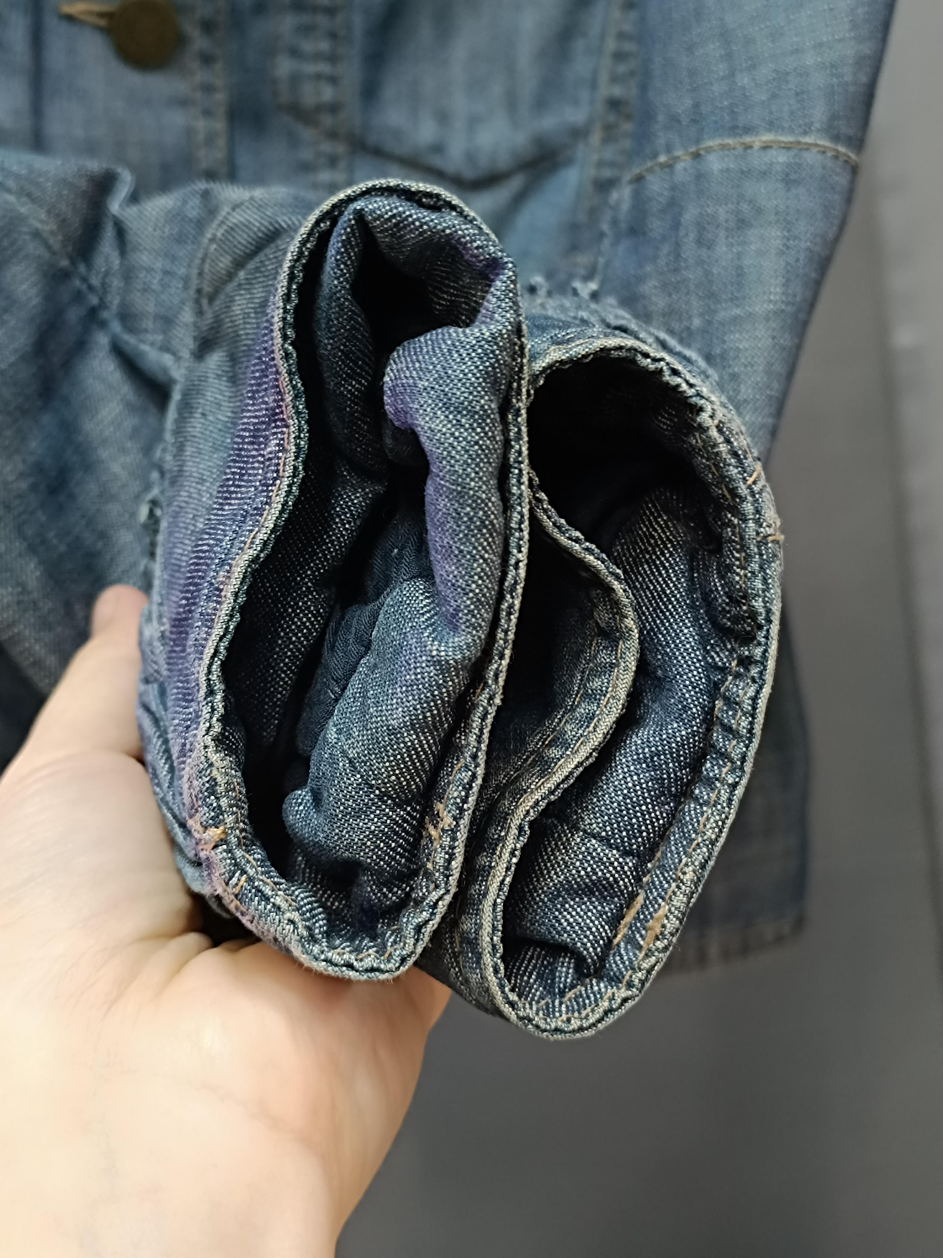 Alexander McQueen 2004 denim jacket For Sale 3