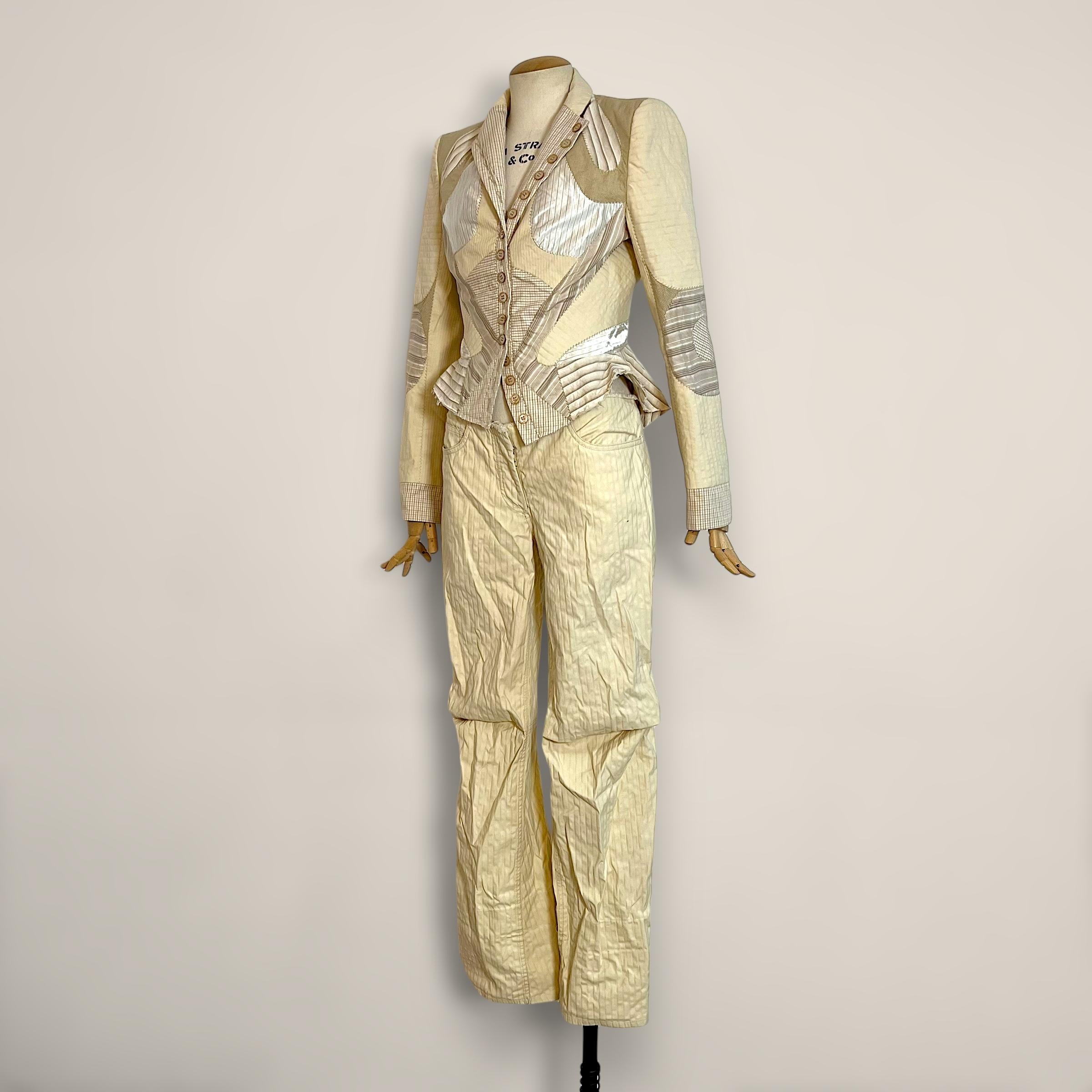 Alexander Mcqueen 2004 S/S DELIVERANCE suit 3