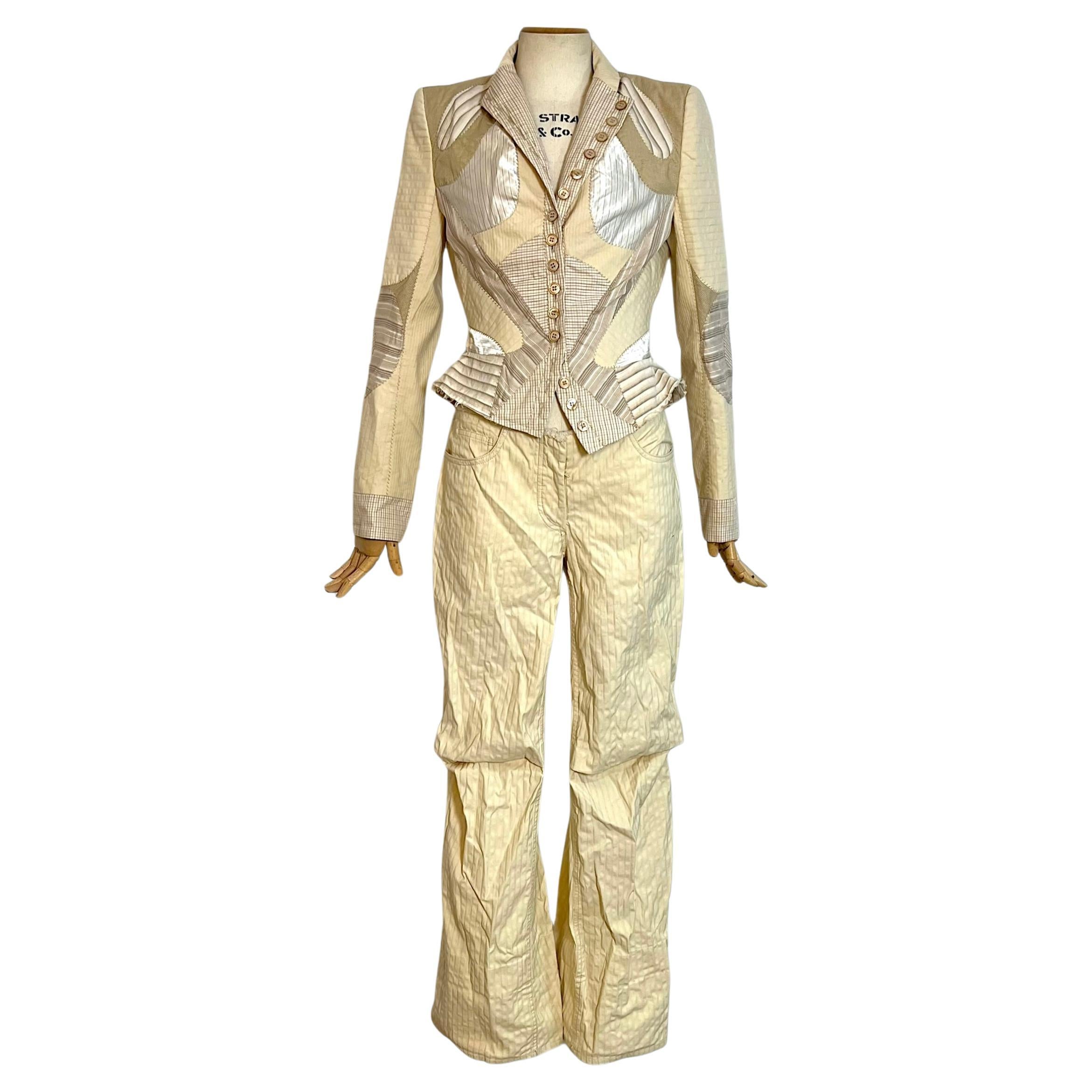 Alexander Mcqueen 2004 S/S DELIVERANCE suit  For Sale