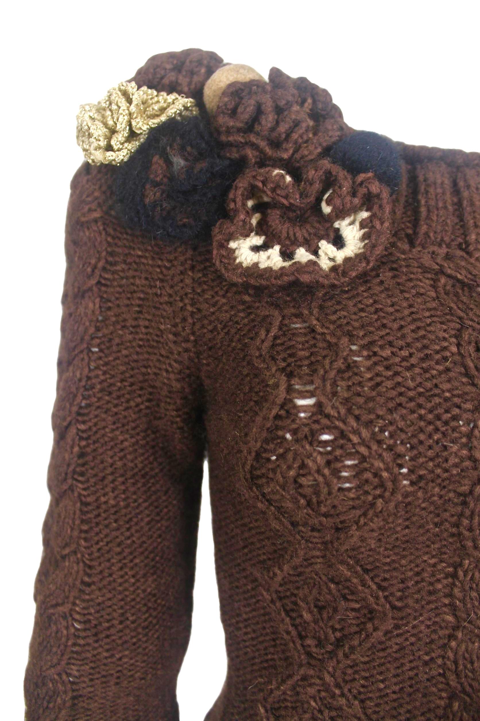 Alexander McQueen 2005 Alpaca/Wool Sweater In Good Condition For Sale In Bath, GB