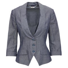 Alexander McQueen 2005 Blazer gessato IT 42