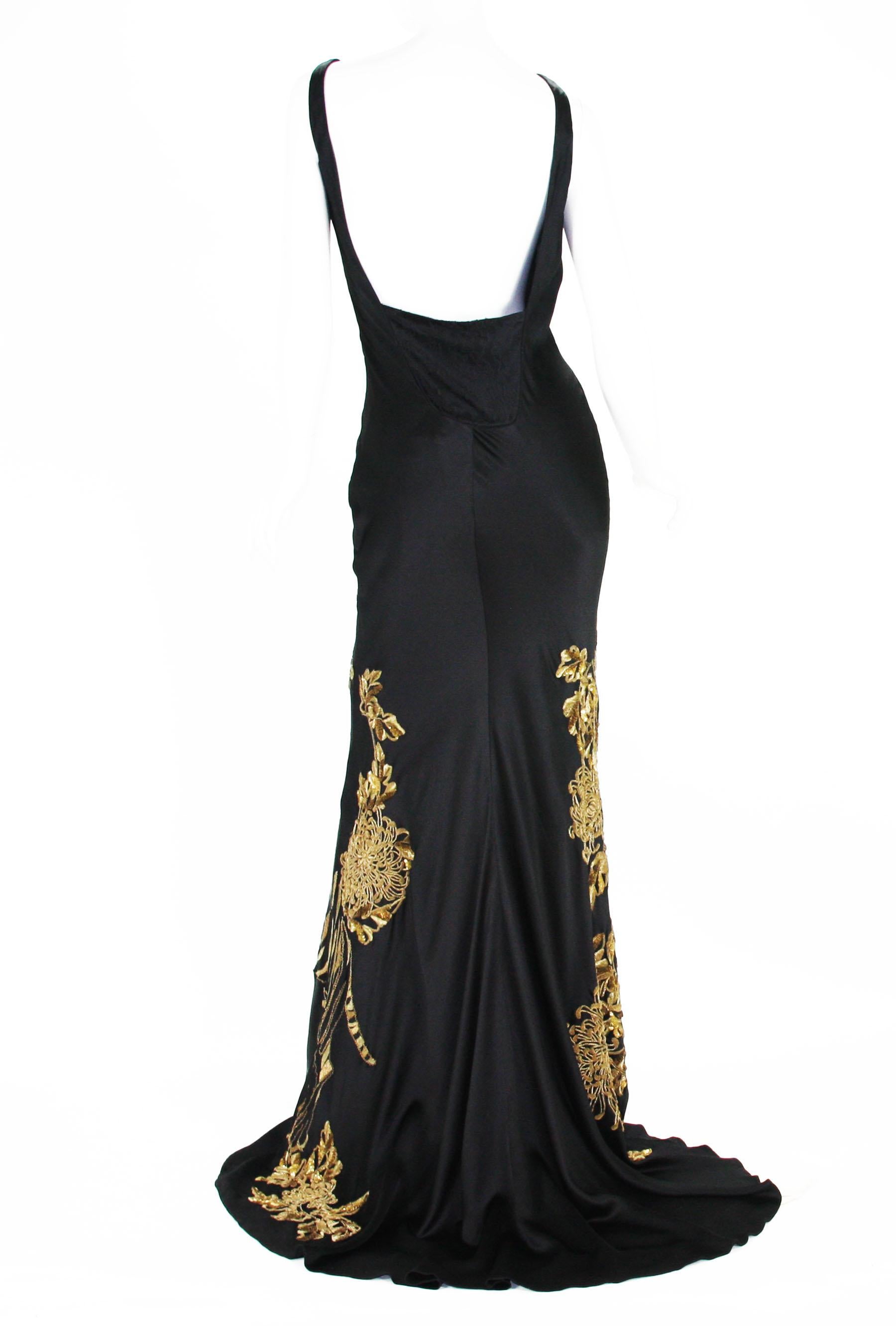 alexander mcqueen embroidered dress