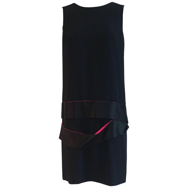 sachin and babi light blue dress Strapless Drop Waist Dress - Black main image 1
